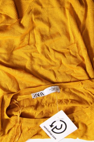 Pulover de femei Zara, Mărime S, Culoare Galben, Preț 27,53 Lei