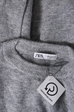 Дамски пуловер Zara, Размер XL, Цвят Сив, Цена 27,00 лв.
