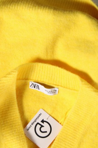 Pulover de femei Zara, Mărime S, Culoare Galben, Preț 88,82 Lei