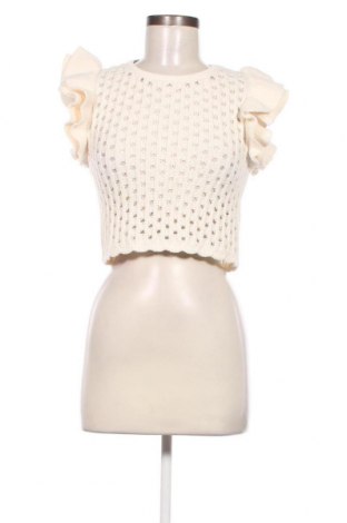 Pulover de femei Zara, Mărime S, Culoare Bej, Preț 159,59 Lei
