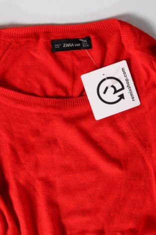 Damenpullover Zara Knitwear, Größe S, Farbe Rot, Preis 18,79 €