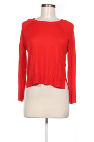 Дамски пуловер Zara Knitwear, Размер S, Цвят Червен, Цена 13,50 лв.