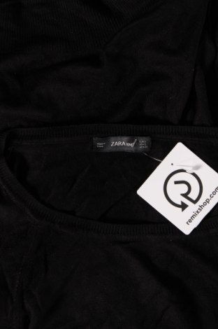Дамски пуловер Zara Knitwear, Размер S, Цвят Черен, Цена 7,02 лв.