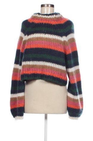 Дамски пуловер Zara Knitwear, Размер S, Цвят Многоцветен, Цена 13,50 лв.