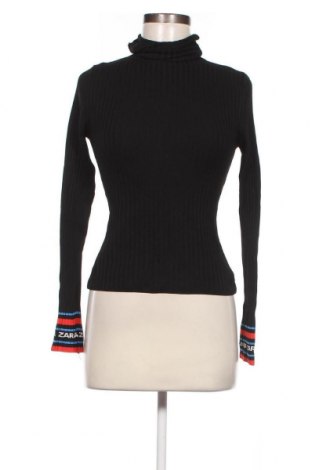 Дамски пуловер Zara Knitwear, Размер S, Цвят Черен, Цена 7,83 лв.
