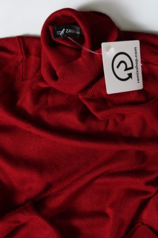 Damenpullover Zara Knitwear, Größe M, Farbe Rot, Preis 6,30 €