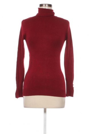 Дамски пуловер Zara Knitwear, Размер M, Цвят Червен, Цена 27,37 лв.