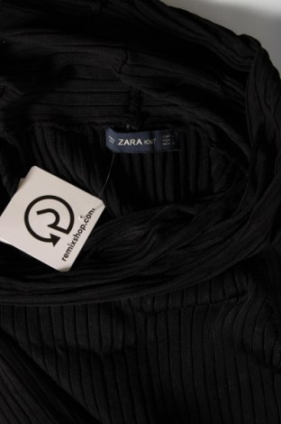 Dámsky pulóver Zara Knitwear, Veľkosť L, Farba Čierna, Cena  4,29 €