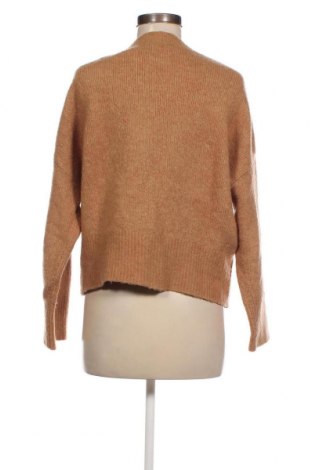 Дамски пуловер Zara Knitwear, Размер S, Цвят Кафяв, Цена 11,34 лв.