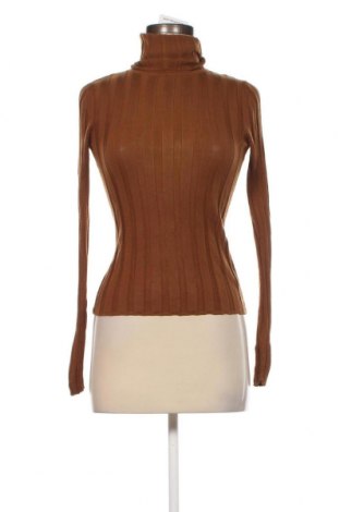 Дамски пуловер Zara Knitwear, Размер S, Цвят Кафяв, Цена 16,42 лв.