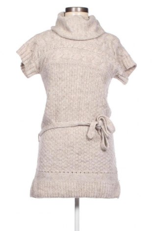 Pulover de femei Zara Knitwear, Mărime M, Culoare Bej, Preț 32,86 Lei