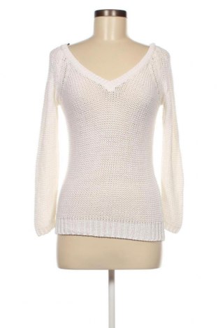 Дамски пуловер Zara Knitwear, Размер S, Цвят Бял, Цена 8,64 лв.