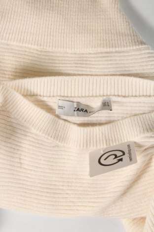 Dámsky pulóver Zara Knitwear, Veľkosť S, Farba Kremová, Cena  6,12 €