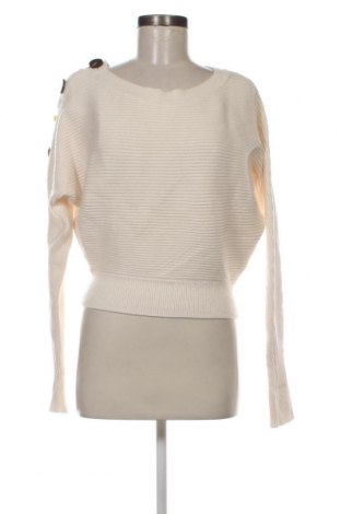 Pulover de femei Zara Knitwear, Mărime S, Culoare Ecru, Preț 28,42 Lei