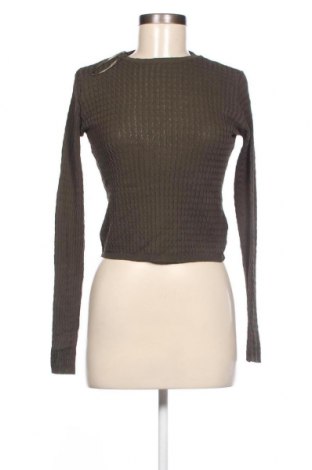 Pulover de femei Zara Knitwear, Mărime M, Culoare Verde, Preț 22,21 Lei