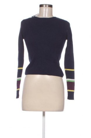 Pulover de femei Zara Knitwear, Mărime S, Culoare Albastru, Preț 29,31 Lei
