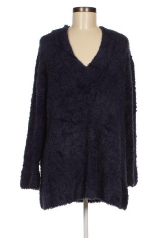 Дамски пуловер Zara Knitwear, Размер S, Цвят Син, Цена 27,00 лв.