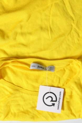 Γυναικείο πουλόβερ Zara Knitwear, Μέγεθος M, Χρώμα Κίτρινο, Τιμή 16,70 €