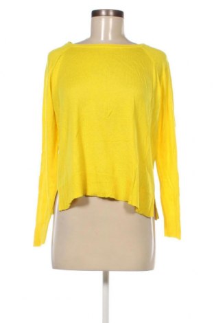 Дамски пуловер Zara Knitwear, Размер M, Цвят Жълт, Цена 7,29 лв.