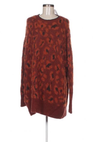 Дамски пуловер Zara Knitwear, Размер M, Цвят Кафяв, Цена 8,37 лв.