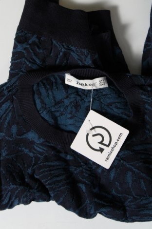 Γυναικείο πουλόβερ Zara Knitwear, Μέγεθος S, Χρώμα Μπλέ, Τιμή 5,18 €