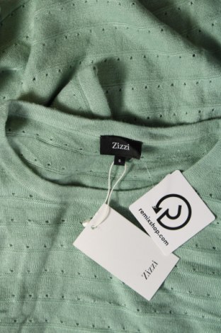 Дамски пуловер Zizzi, Размер S, Цвят Зелен, Цена 20,02 лв.