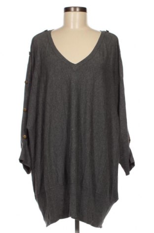 Γυναικείο πουλόβερ Zizzi, Μέγεθος XL, Χρώμα Γκρί, Τιμή 5,05 €