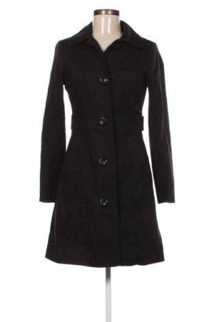Дамски шлифер H&M, Размер S, Цвят Черен, Цена 52,41 лв.