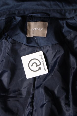 Damen Trenchcoat Orsay, Größe XS, Farbe Blau, Preis 27,14 €
