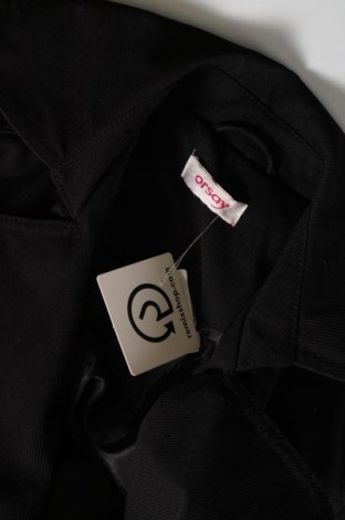 Damen Trenchcoat Orsay, Größe S, Farbe Schwarz, Preis 26,98 €