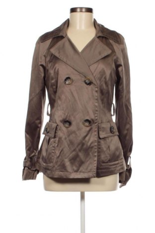 Damen Trenchcoat Orsay, Größe S, Farbe Grün, Preis 7,83 €