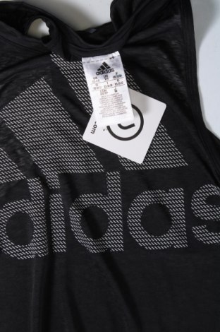 Γυναίκειο αθλητικό τοπ Adidas, Μέγεθος XS, Χρώμα Μαύρο, Τιμή 15,28 €