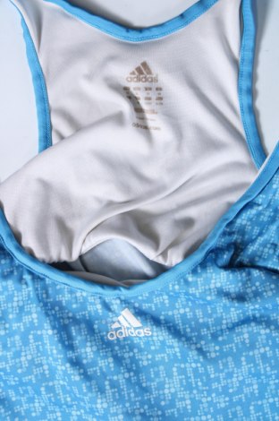 Γυναίκειο αθλητικό τοπ Adidas, Μέγεθος XL, Χρώμα Μπλέ, Τιμή 17,39 €