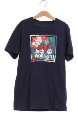Дамски спортен топ Jack Wolfskin, Размер XS, Цвят Син, Цена 43,37 лв.