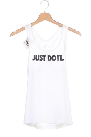 Γυναίκειο αθλητικό τοπ Nike, Μέγεθος XS, Χρώμα Λευκό, Τιμή 10,43 €