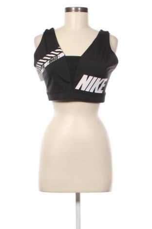 Дамски спортен топ Nike, Размер XL, Цвят Черен, Цена 56,09 лв.