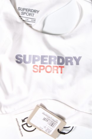 Γυναίκειο αθλητικό τοπ Superdry, Μέγεθος M, Χρώμα Λευκό, Τιμή 27,84 €