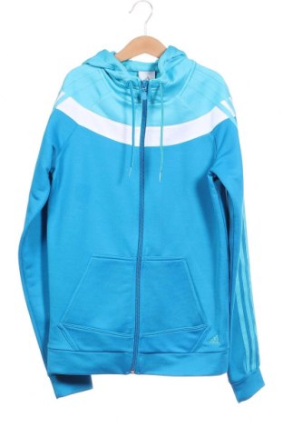 Γυναικείο φούτερ Adidas, Μέγεθος XS, Χρώμα Μπλέ, Τιμή 14,73 €