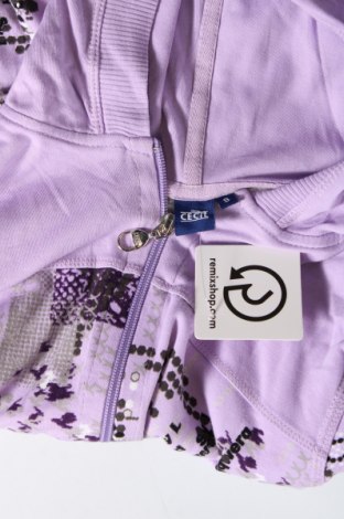 Damen Sweatshirt Cecil, Größe S, Farbe Lila, Preis 26,45 €