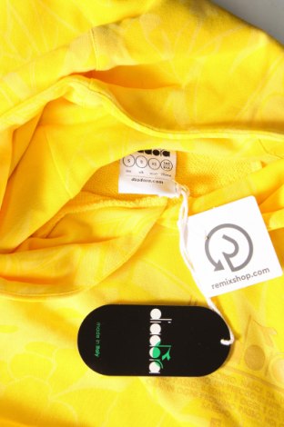 Damen Sweatshirt Diadora, Größe S, Farbe Gelb, Preis 13,36 €