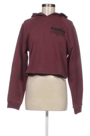 Damen Sweatshirt Diadora, Größe S, Farbe Rot, Preis € 27,84