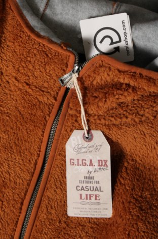 Γυναικείο φούτερ GIGA, Μέγεθος XL, Χρώμα Καφέ, Τιμή 55,67 €