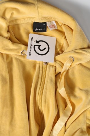 Damen Sweatshirt Gina Tricot, Größe M, Farbe Gelb, Preis € 5,01