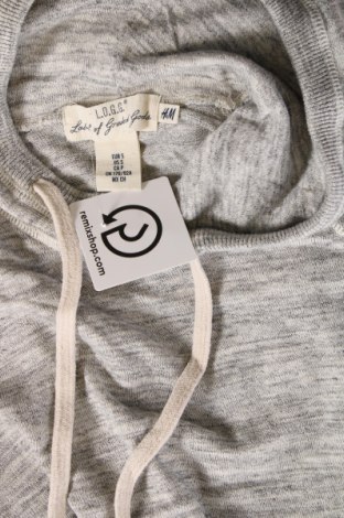 Női sweatshirt H&M L.O.G.G., Méret S, Szín Szürke, Ár 1 471 Ft