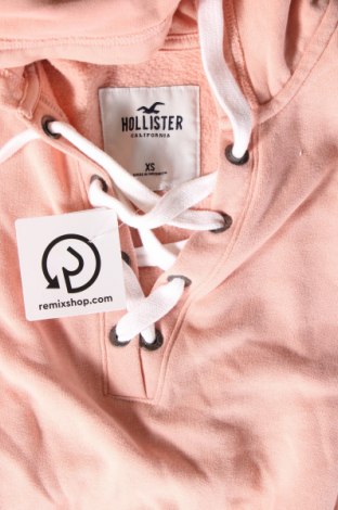 Γυναικείο φούτερ Hollister, Μέγεθος XS, Χρώμα Ρόζ , Τιμή 6,34 €