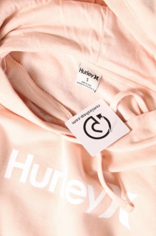Damen Sweatshirt Hurley, Größe S, Farbe Beige, Preis 22,27 €