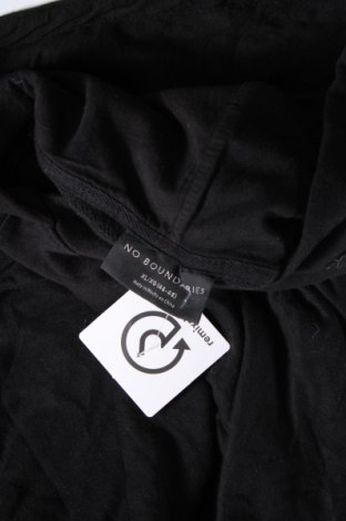 Γυναικείο φούτερ No Boundaries, Μέγεθος XL, Χρώμα Μαύρο, Τιμή 5,92 €