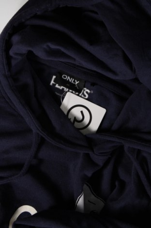 Γυναικείο φούτερ ONLY, Μέγεθος XL, Χρώμα Μπλέ, Τιμή 12,37 €