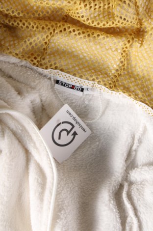 Damen Sweatshirt Stop+Go, Größe L, Farbe Weiß, Preis 6,66 €