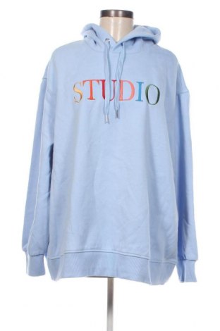 Damen Sweatshirt Studio Untold by Ulla Popken, Größe XXL, Farbe Blau, Preis 24,25 €